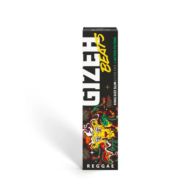 GIZEH - King Size Slim + Active Filter - Beats Swiss Edition