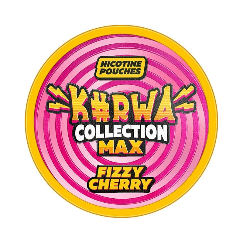 KURWA Max Fizzy Cherry – 43mg Extra Strong