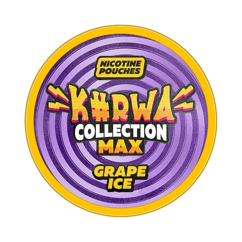 KURWA Max Grape Ice – 43mg Extra Strong