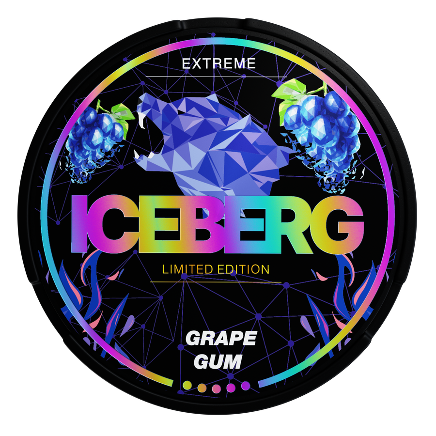 ICEBERG Grape Gum