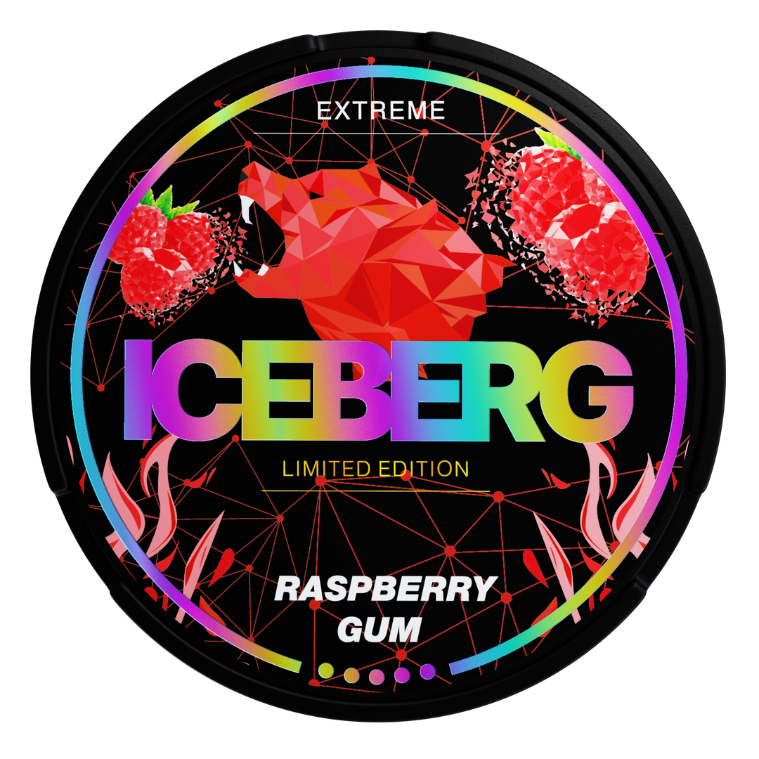ICEBERG Raspberry Gum