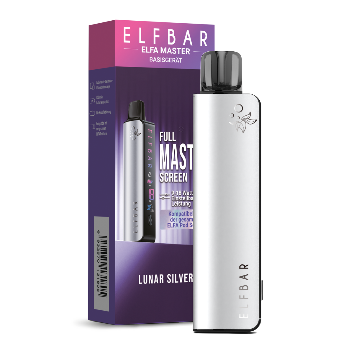 Elf Bar - Elfa Master - Basisgerät - Lunar-Silver