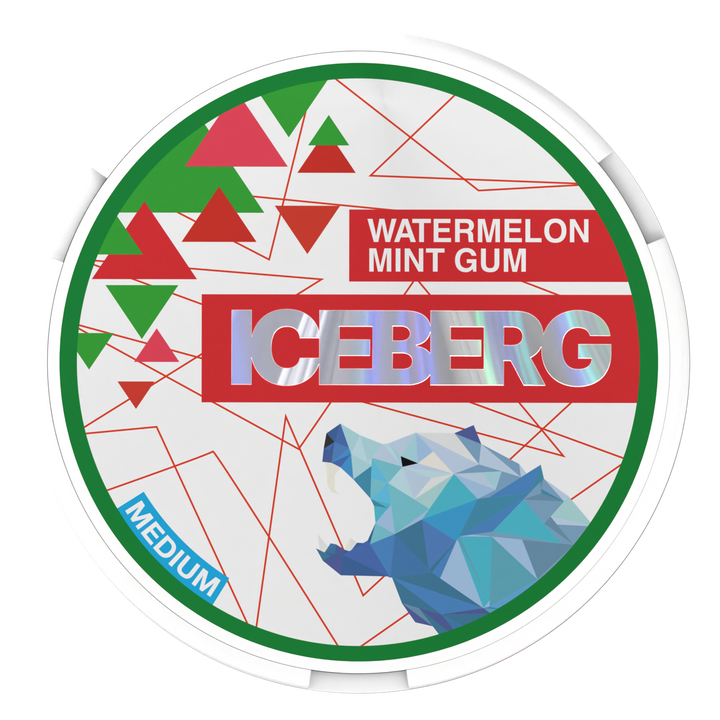 ICEBERG Watermelon Mint Gum medium