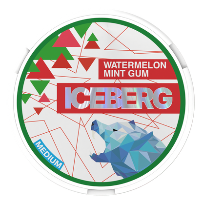 ICEBERG Watermelon Mint Gum medium 