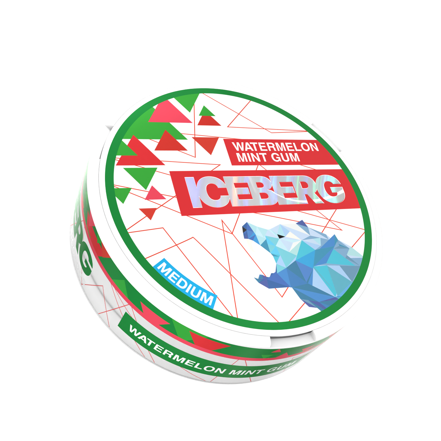 ICEBERG Watermelon Mint Gum medium 