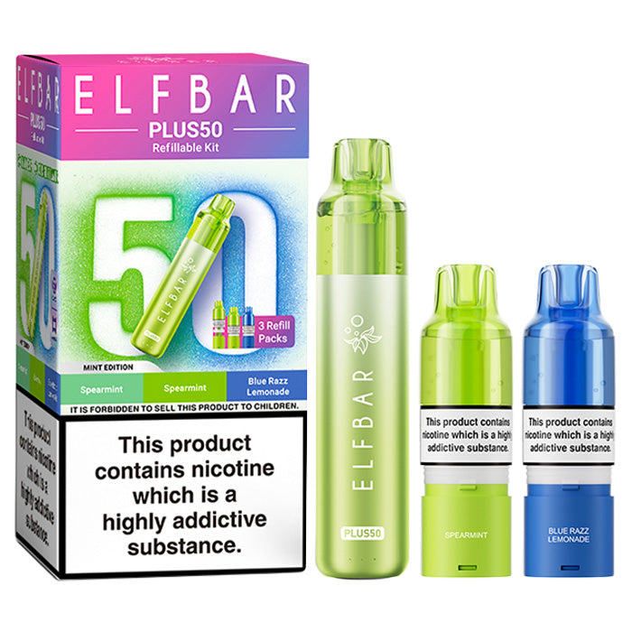 Elf Bar - Plus 50 - Starterset - Mint Edition