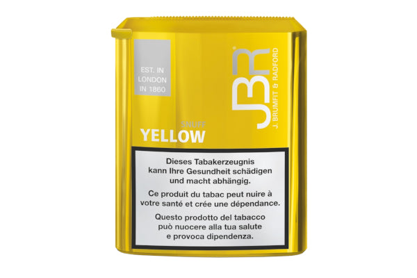 Pöschl JBR Yellow Snuff 10g Schnupftabak Dose