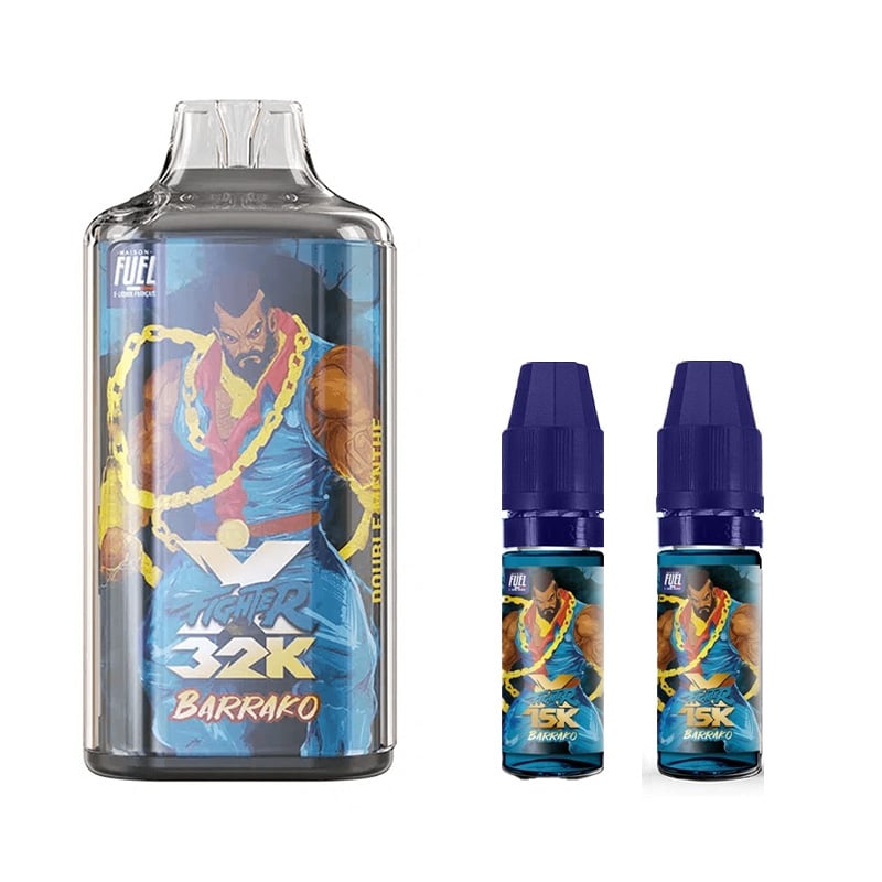 X Fighter 32K Barrako Aspire x Fighter Fuel 20mg
