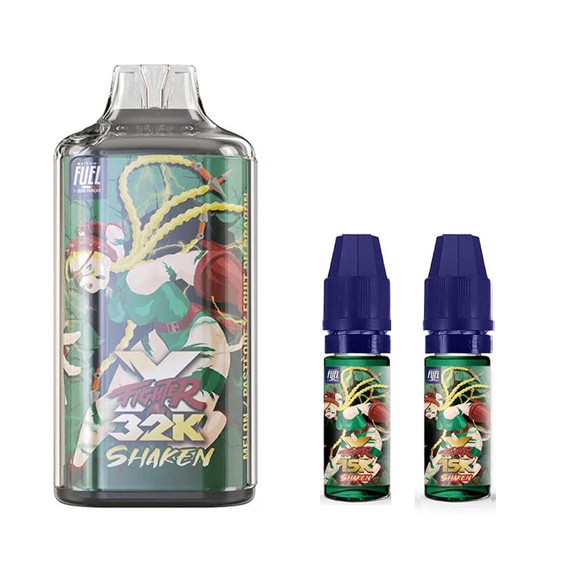 X Fighter 32K Shaken Aspire x Fighter Fuel 20mg