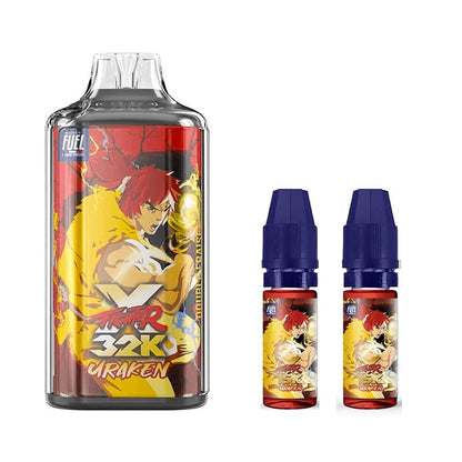 X Fighter 32K Uraken Aspire x Fighter Fuel 20mg
