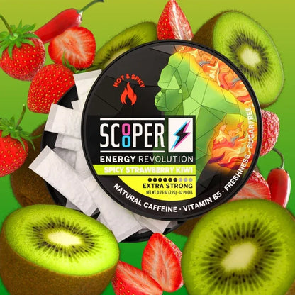 SCOOPER - Spicy Strawberry Kiwi - 7.2g
