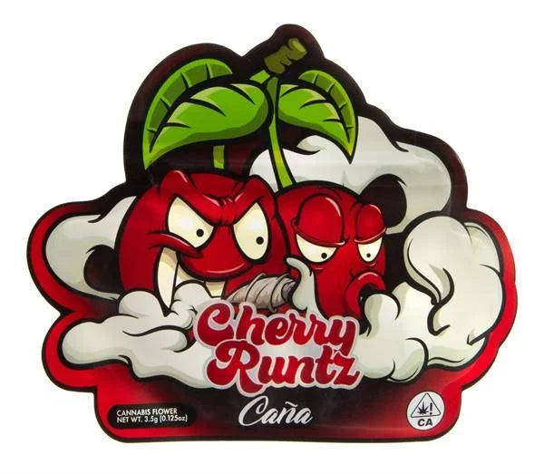 Burstz Smellproof Bags / Grips – Cherry Runtz – 150 × 125 mm
