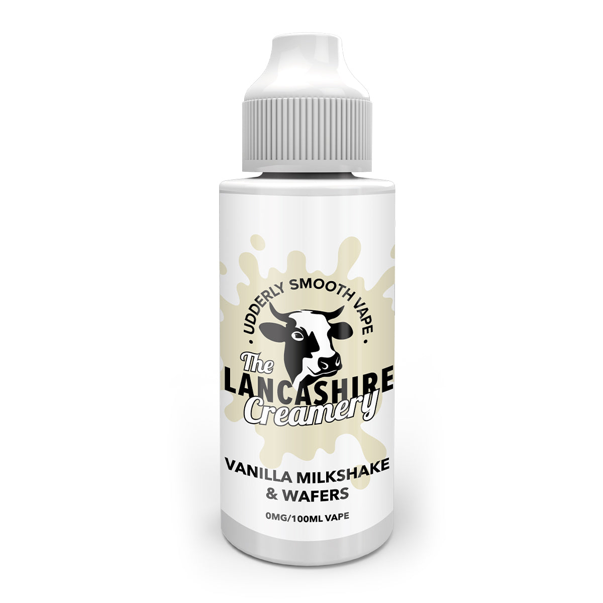 The Lancashire Creamery - Vanilla Milkshake & Wafers 0mg 100ml
