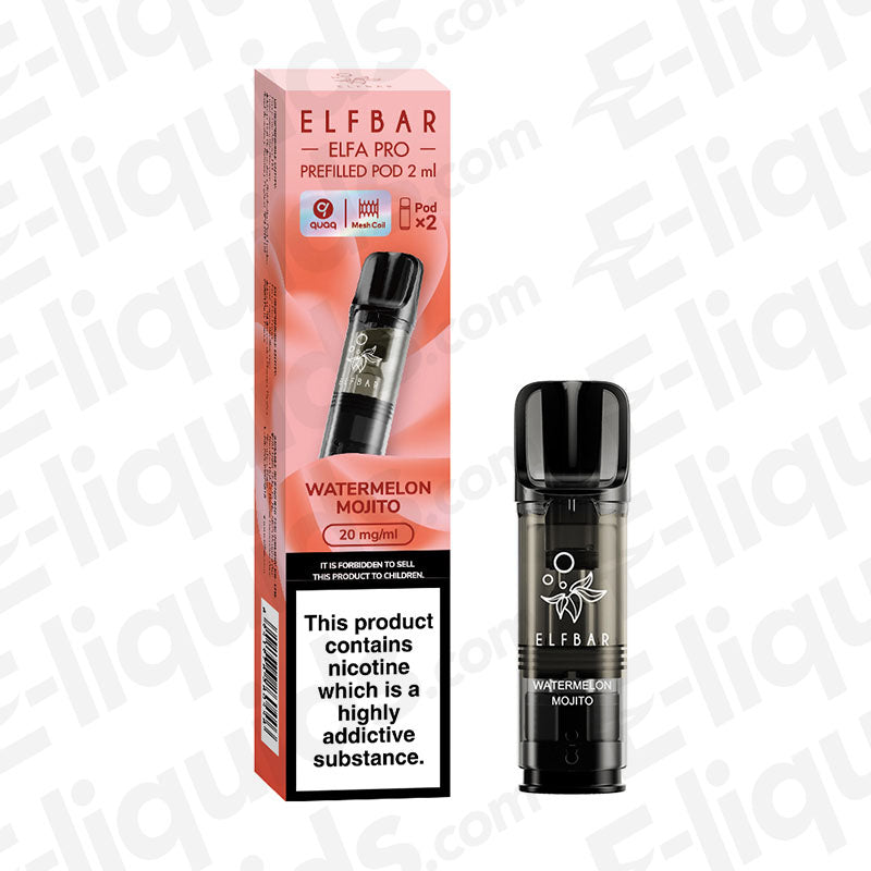 Elfbar ELFA PRO V2 Pods Watermelon Mojito 20mg 2er-Pack