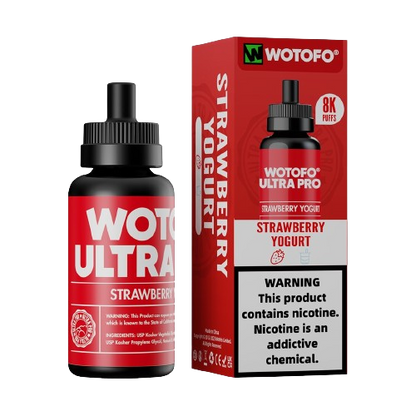 Wotofo Ultra Pro 8000 Strawberry Yogurt