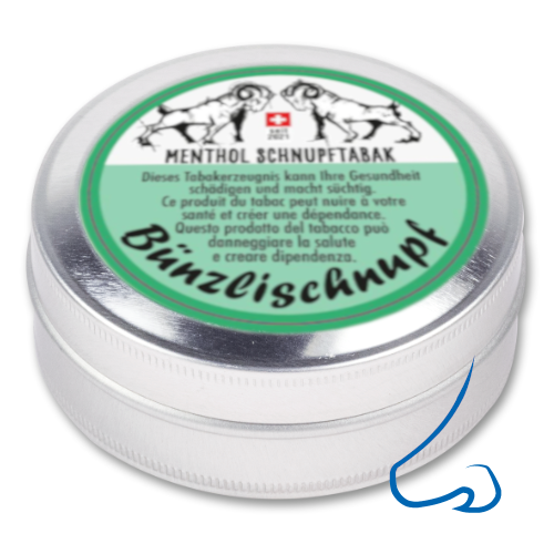 Bünzlischnupf Menthol 10g