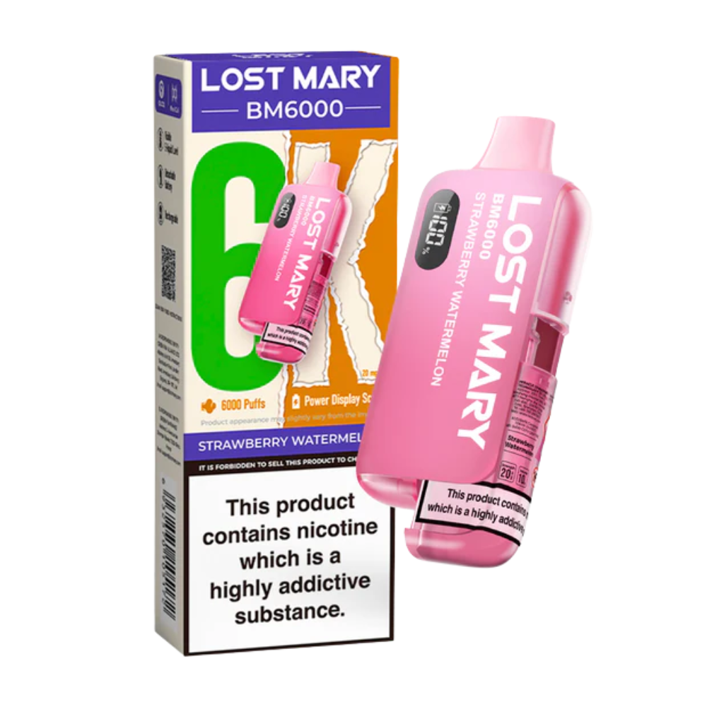 LOST MARY BM6000 Strawberry Watermelon Vape Kit