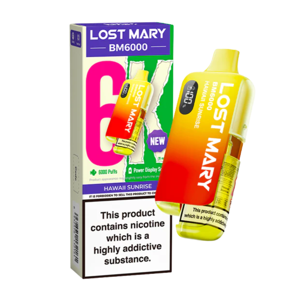 LOST MARY BM6000 Hawaii Sunrise - Vape Kit