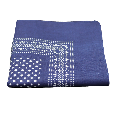 Pastel hankie, blue