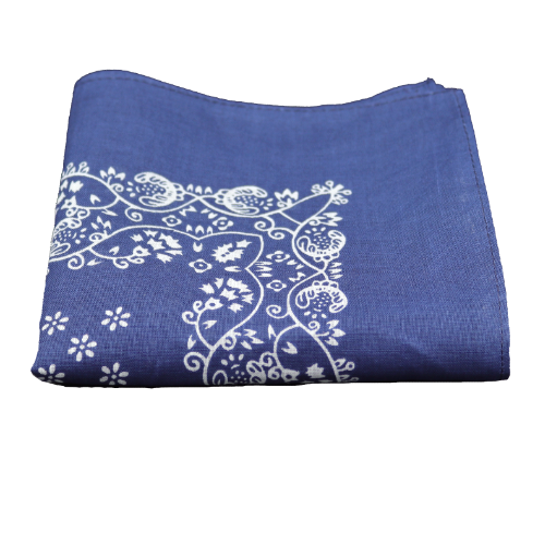 Turkish scarf, dark blue