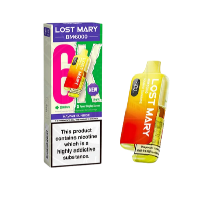 LOST MARY BM6000 Hawaii Sunrise - Kit de vapotage