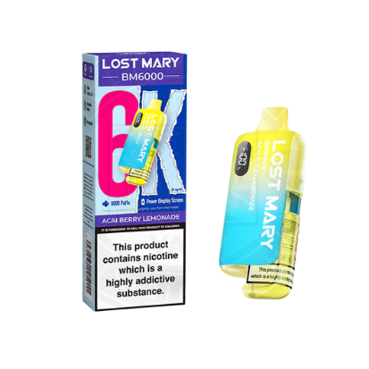 LOST MARY BM6000 Açaï Berry Kit de vapotage à la limonade