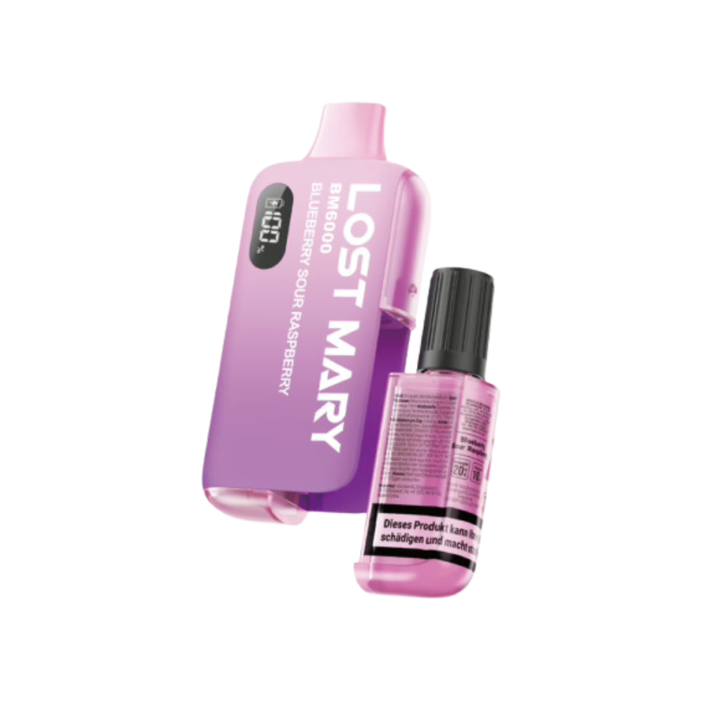 LOST MARY BM6000 Blueberry Sour Raspberry - Kit de vape