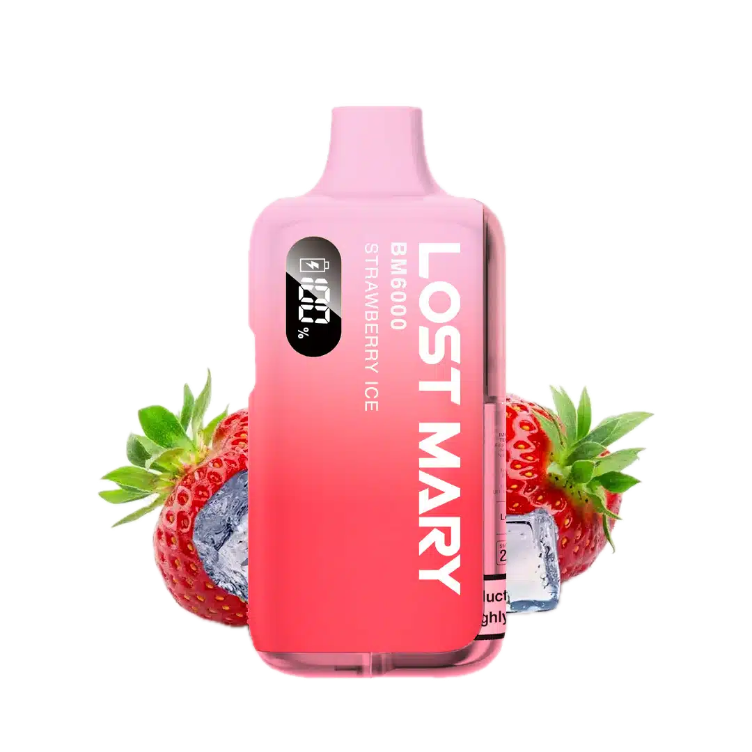 LOST MARY BM6000 Strawberry Ice - Kit de vape