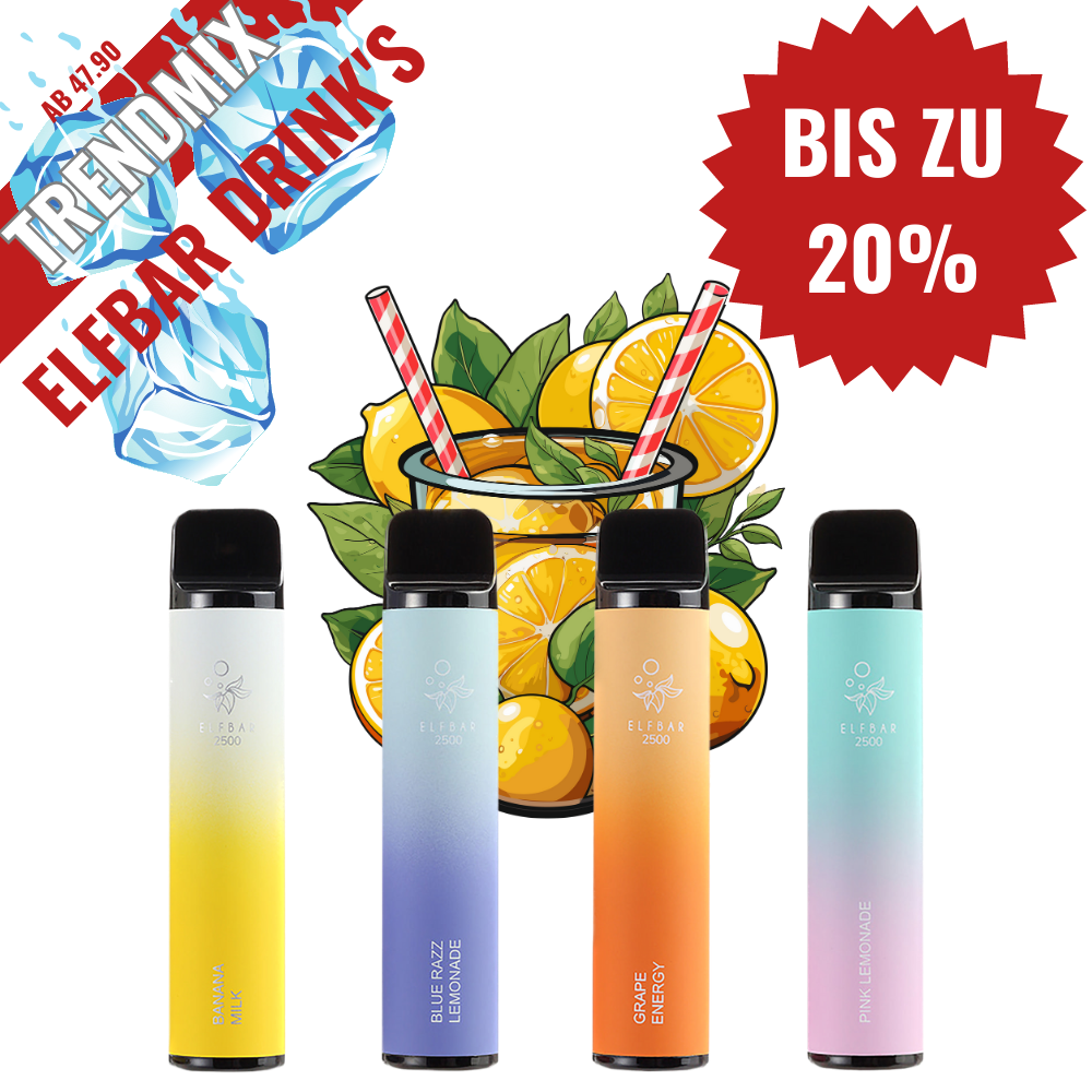 TrendMix ELFBAR 2500 Boissons