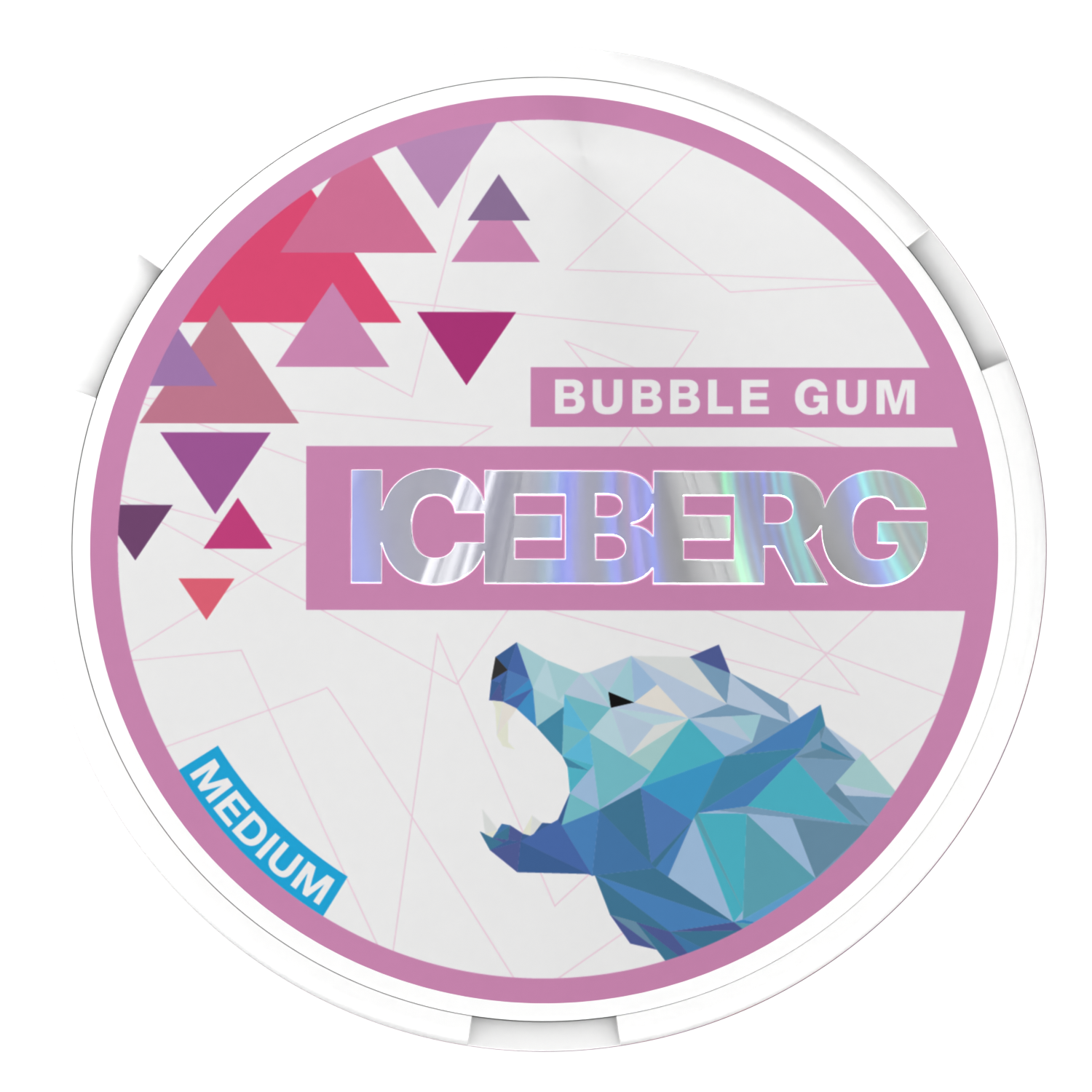 ICEBERG Gomme à bulles medium