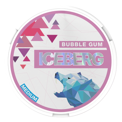 ICEBERG Gomme à bulles medium