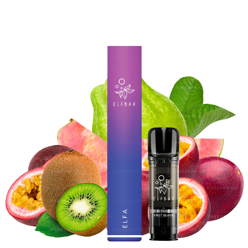 ELFBAR Elfa Pro  Kiwi Set iniziale Passione Guava