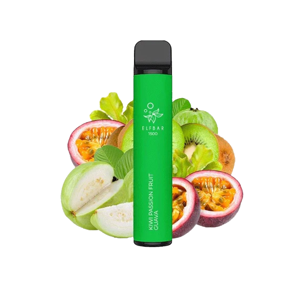 ELF BAR  Kiwi Vape 1500 Passionfruit Guava