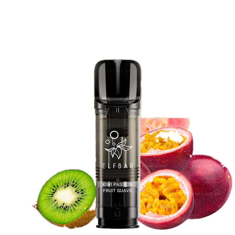 ELFBAR Elfa Pro Kiwi Pompelmo della passione Guava (confezione da 2)