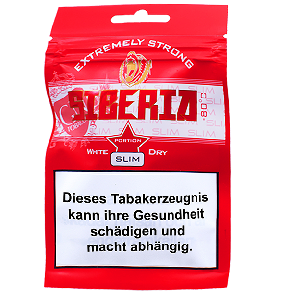 Siberia Rosso Bianco Secco Slim Confezione morbida 13g