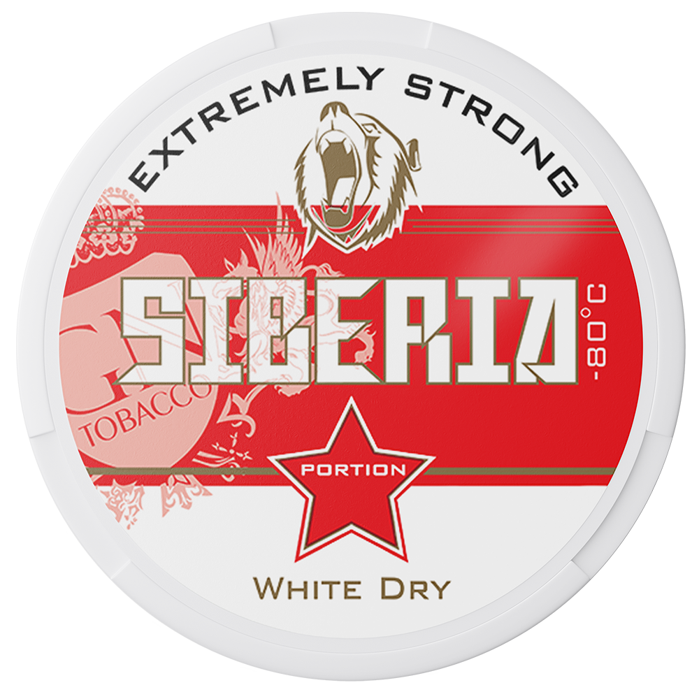 Snus SIBERIA Bianco secco