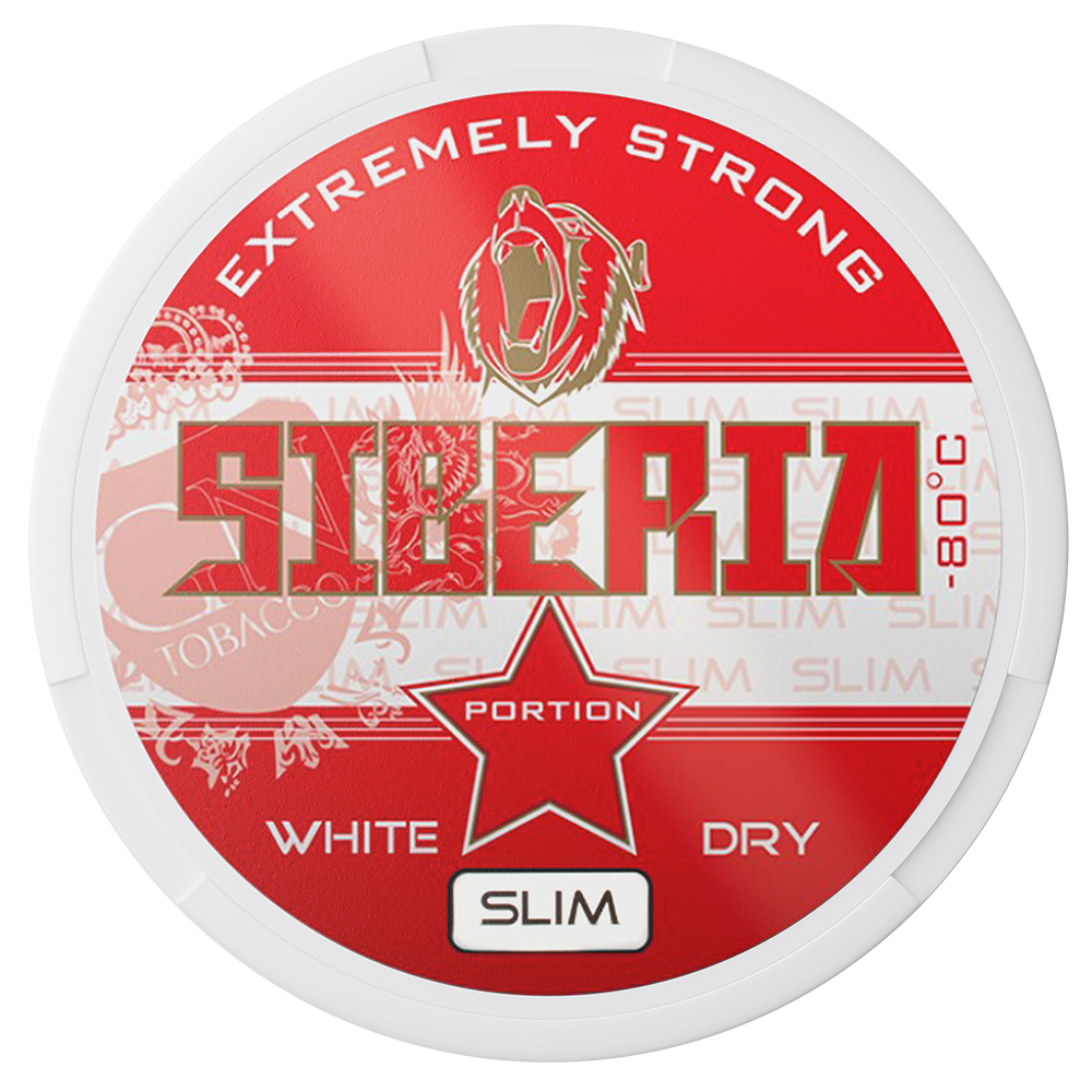 Snus SIBERIA Bianco secco sottile