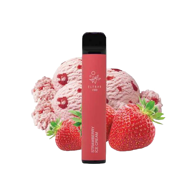 ELF BAR  Strawberry Vape 1500 Gelato