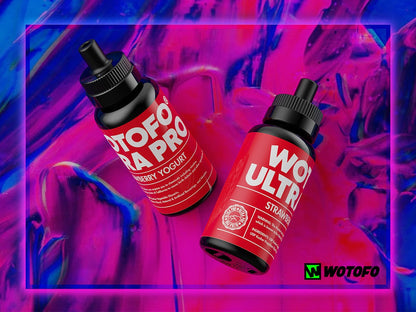 Wotofo  Strawberry Yogurt Ultra Pro 8000